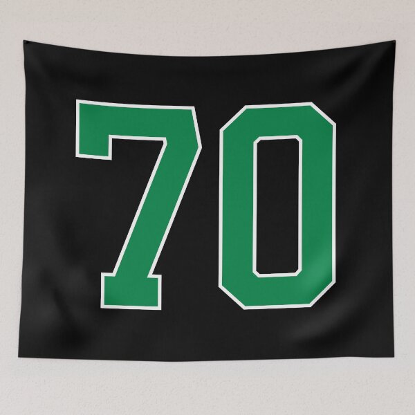 Item preview, 70 number, green lucky sports seventy designed and sold by ArtIsParty.