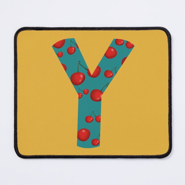 Item preview, Red Cherries Initial Monogram Letter Y - Fruit designed and sold by Karen Ekdahl.