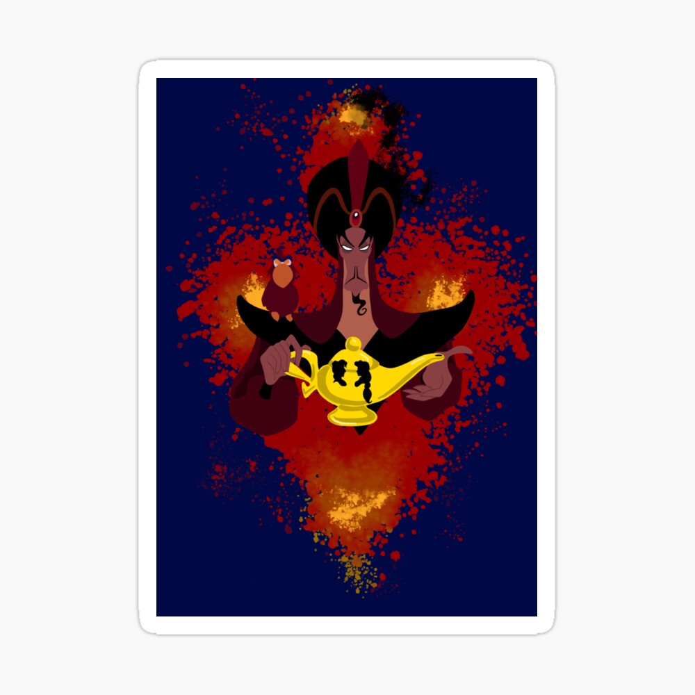 Aladdin Jafar Disney Art Print Digital Files decor nursery r