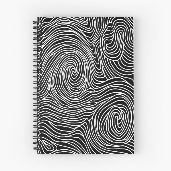 Item preview, Black and White Abstract Waves designed and sold by contegaga.