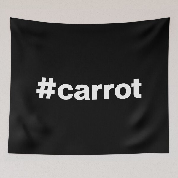 Item preview, Hashtag carrot designed and sold by ArtIsParty.