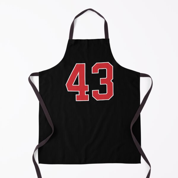 Item preview, Sports Number 43, red black color lucky sport forty three designed and sold by ArtIsParty.