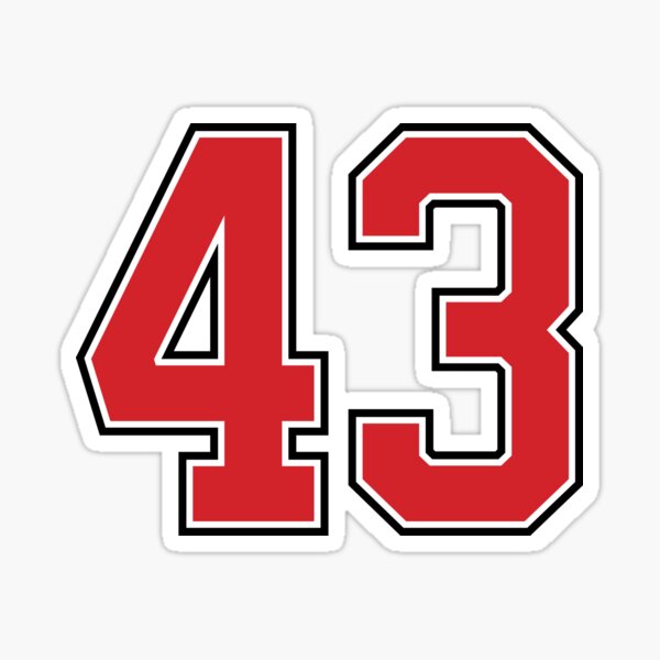 RA Dickey #43 Jersey Number Pin for Sale by StickBall