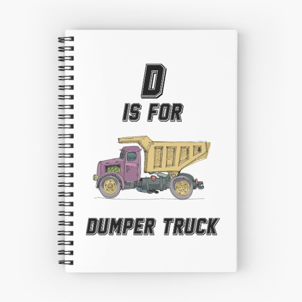Item preview, D is for Dumper Truck designed and sold by lorrylovers.
