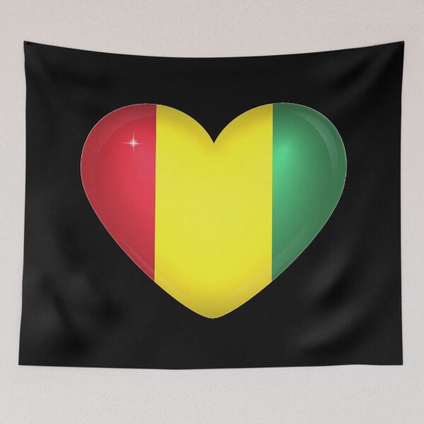 Item preview, My heart is in Guinea, Love Guinea. designed and sold by ArtIsParty.