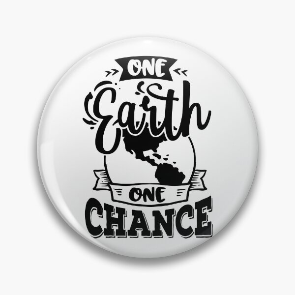Item preview, one earth one chance - earth day designed and sold by JaMatt1983.