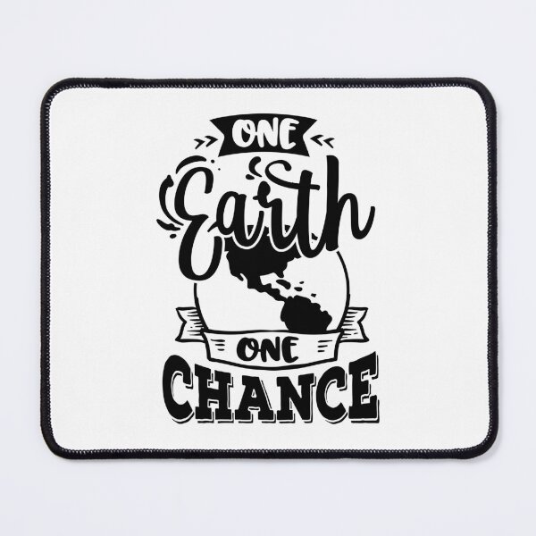 Item preview, one earth one chance - earth day designed and sold by JaMatt1983.