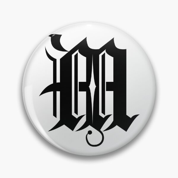 Item preview, ORNAMENTAL MEDIEVAL GOTHIC LETTER M designed and sold by Gothic-letters.
