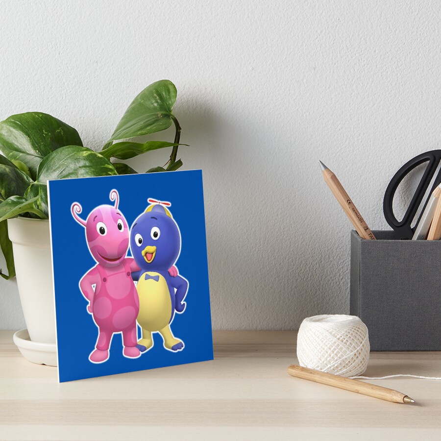 "The Backyardigans Uniqua and Pablo" Art Board Print by YourFavouriteSI