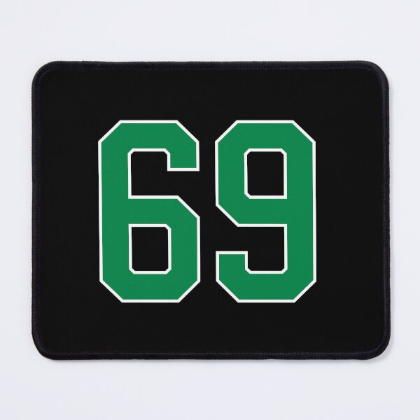 Item preview, 69 number, green lucky sports sixty nine designed and sold by ArtIsParty.