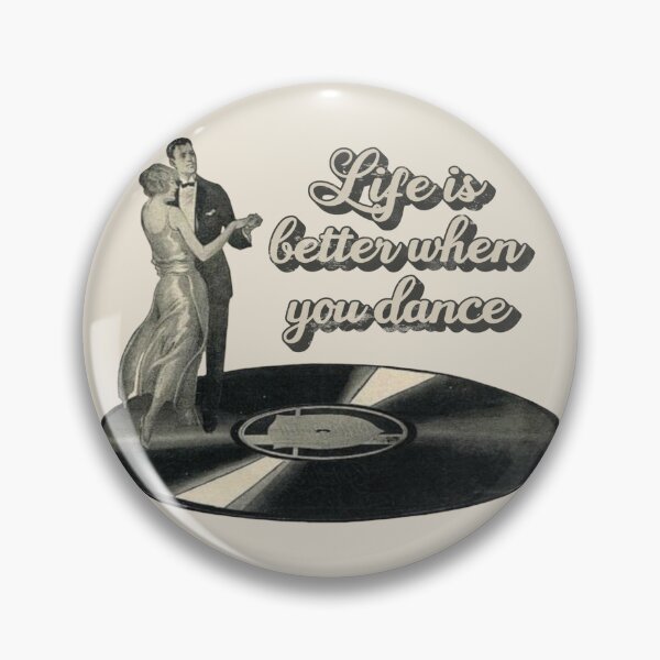 Item preview, Life Is Better When You Dance, Vintage 20's Dancing Couple On A Vinyl Record designed and sold by TrulyEpoque.