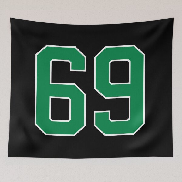 Item preview, 69 number, green lucky sports sixty nine designed and sold by ArtIsParty.