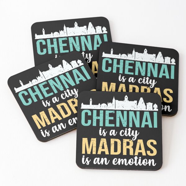 Item preview, Chennai is a city, Madras is an emotion Tamil  designed and sold by alltheprints.