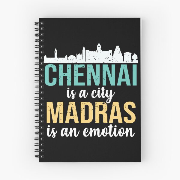 Item preview, Chennai is a city, Madras is an emotion Tamil  designed and sold by alltheprints.