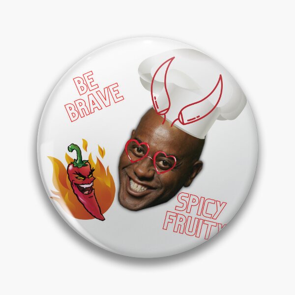 Item preview, Ainsley Harriott  Be brave Chilly Suprise designed and sold by Henk GoGo T-Shirts ⭐️⭐️⭐️⭐️⭐️.