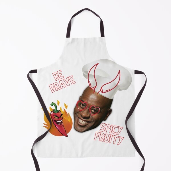 Item preview, Ainsley Harriott Be brave Chilly Suprise designed and sold by Henk GoGo T-Shirts ⭐️⭐️⭐️⭐️⭐️.