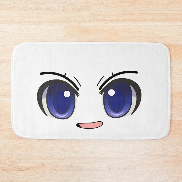 Item preview, Happy anime face. Manga style big blue eyes designed and sold by lllKWPHOTOlll.