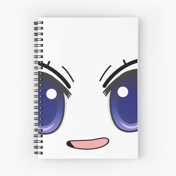 Item preview, Happy anime face. Manga style big blue eyes designed and sold by lllKWPHOTOlll.