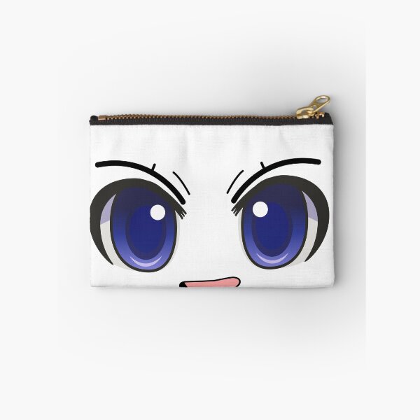 Item preview, Happy anime face. Manga style big blue eyes designed and sold by lllKWPHOTOlll.