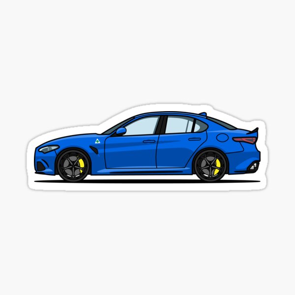 Item preview, Giulia Quadrifoglio Blue designed and sold by Liam Bates.