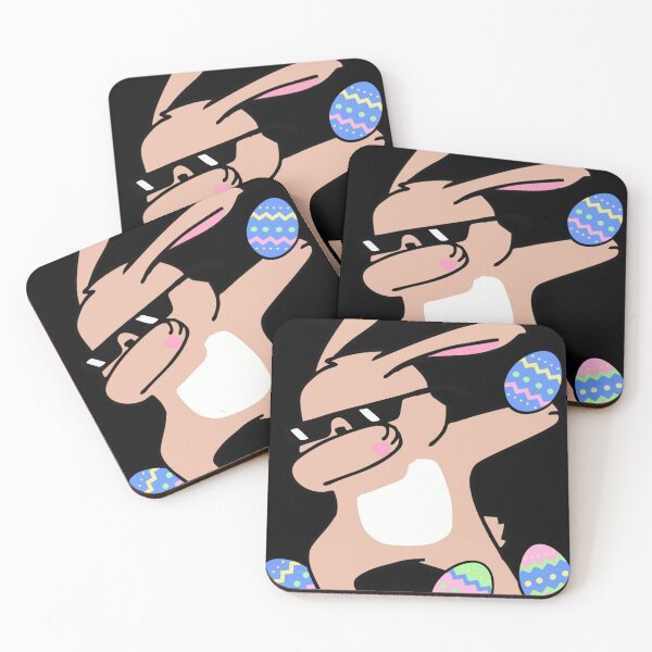 Item preview, Dabbing Easter Bunny Easter Eggs Funny for Men Women . Sticker designed and sold by egginsaqbuss.