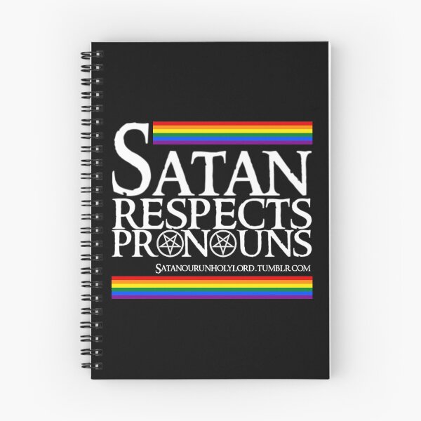 Aperçu de l'œuvre Satan respecte les pronoms créée et vendue par M. Stringer.