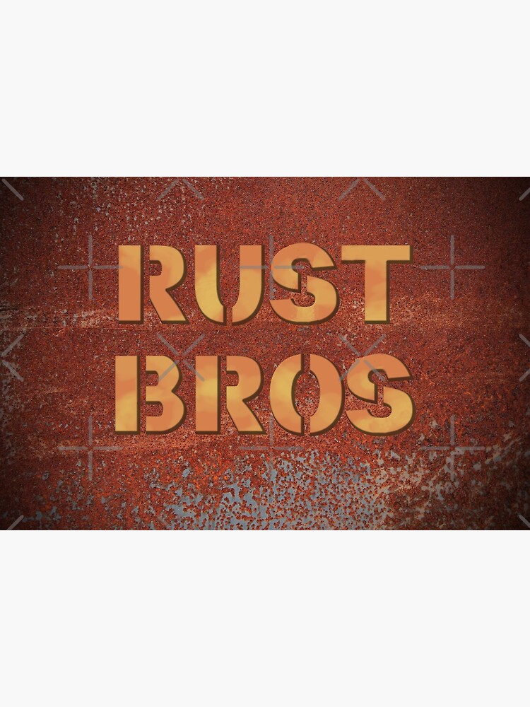 "Rust Bros logo from Rust Valley Restorers" Poster for Sale by janesg ...