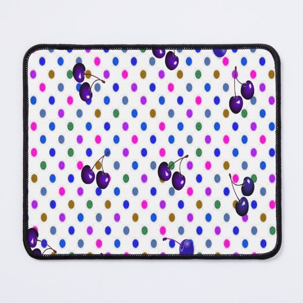 Item preview, Polka Dots and Cherries,4, bold colorful abstract playful design inspired by nature designed and sold by Adri Barnard.