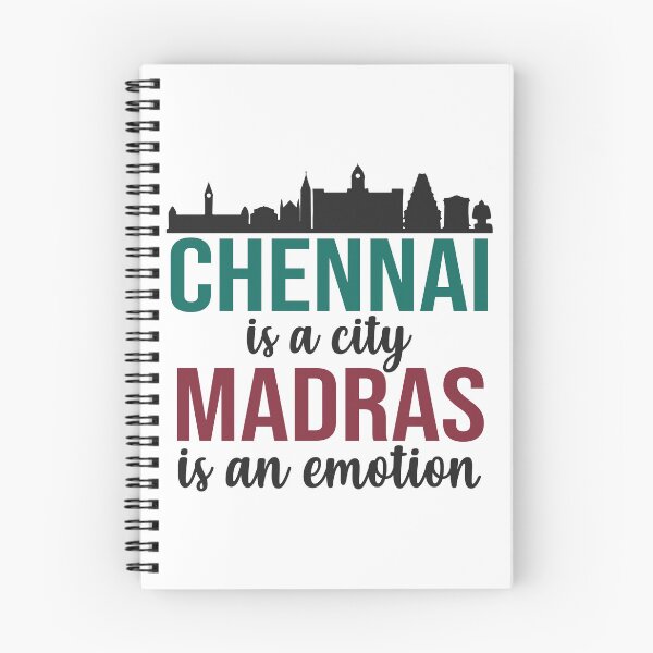 Item preview, Chennai is a city, Madras is an emotion Tamil  designed and sold by alltheprints.