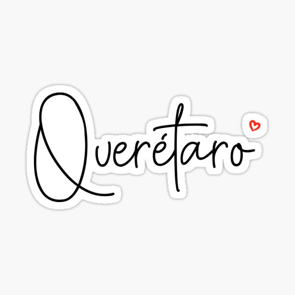 "Queretaro" Sticker by MerchSuperb Redbubble