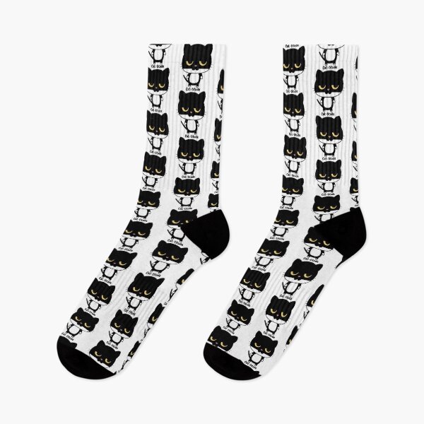 Item preview, Cat-titude- black and white cat designed and sold by priyankajustine.