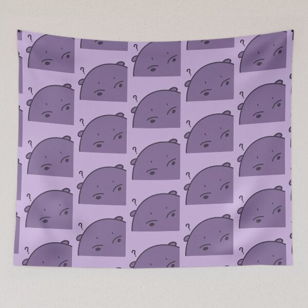Item preview, Jared the Curious Hippo designed and sold by Kebi Studio.