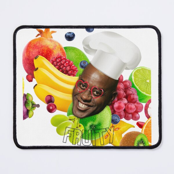 Item preview, Ainsley Harriott Fruity Fruity designed and sold by Henk GoGo T-Shirts ⭐️⭐️⭐️⭐️⭐️.