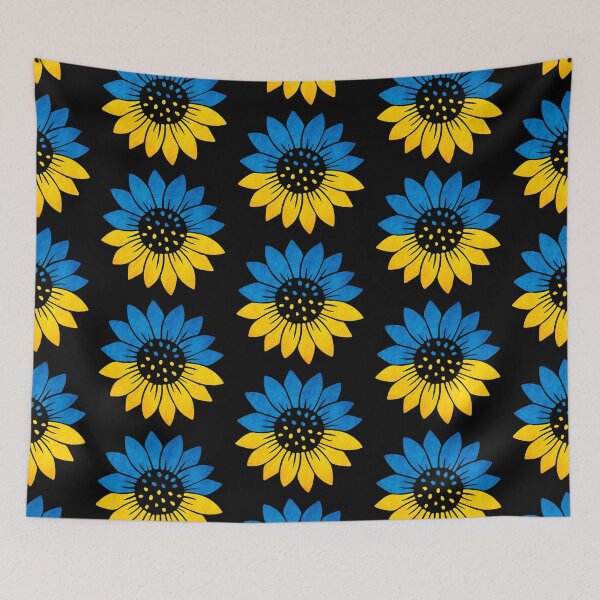 Item preview, Ukrainian Sunflower Art, No War Ukraine designed and sold by InnaPo ⭐⭐⭐⭐⭐.