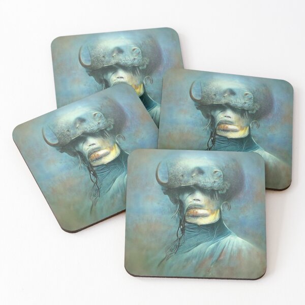 Item preview, Demonic soldier in portrait designed and sold by miapineapples.