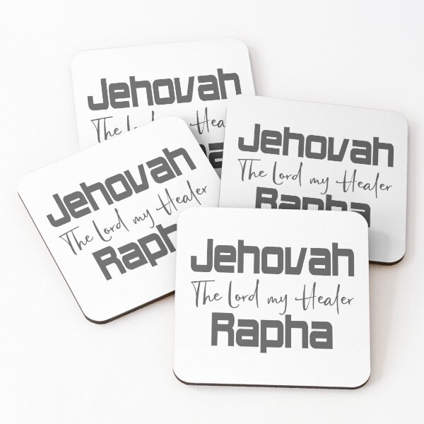 Item preview, Christian Design - Jehovah Rapha, The Lord my Healer designed and sold by simplydesignart.
