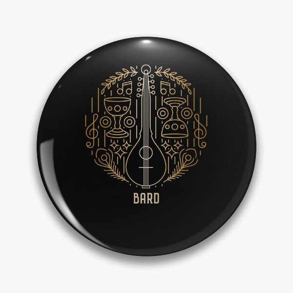 Item preview, Bard - Gold Classic T-Shirt designed and sold by AlexanderMisc.