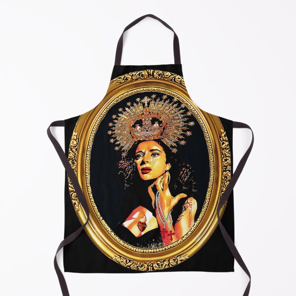 Vista previa del artículo con la obra «Lola Flores Lola Dolorosa marco dorado», diseñado y vendido por JmB Folkloricas.