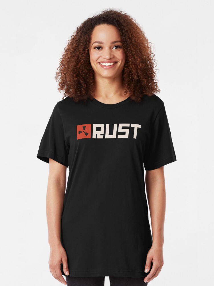 Rust Logo White T Shirt By Ricemann Redbubble