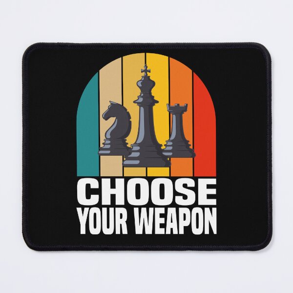 Item preview, Choose your weapon - Funny Chess game designed and sold by 2djazz.