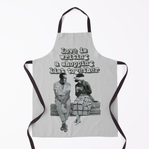 Item preview, Love Is Writing A Shopping List Together, Fun Vintage Couples Design designed and sold by TrulyEpoque.