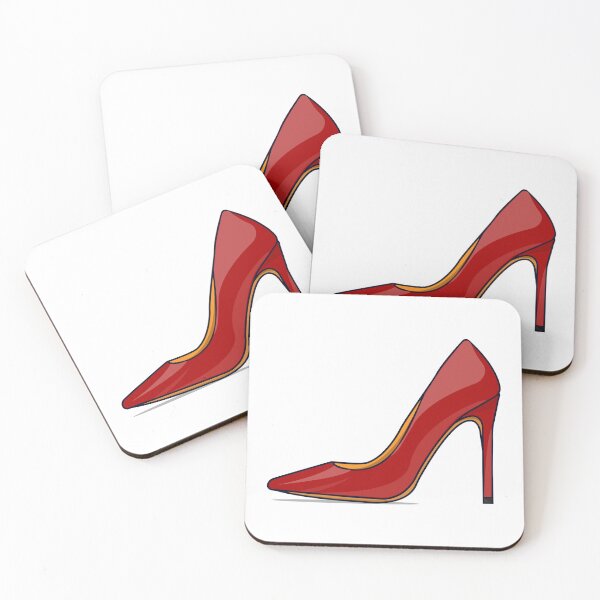 Item preview, red lady shoe designed and sold by Art Shadow.