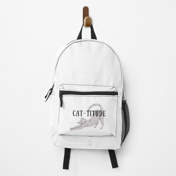 Item preview, Cat-titude-  grey cat designed and sold by priyankajustine.