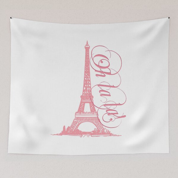 Item preview, Oh La La - Eiffel Tower Paris France - Funny French designed and sold by TheInkElephant.