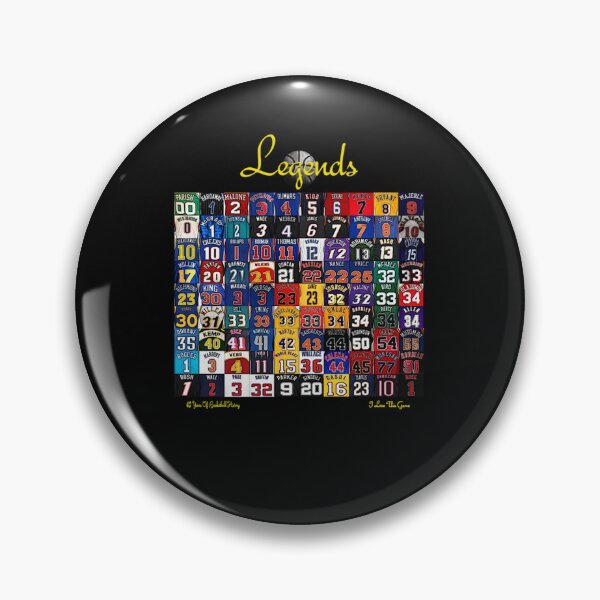 Item preview, Basketball Legends Classic T-Shirt designed and sold by AlexanderMisc.