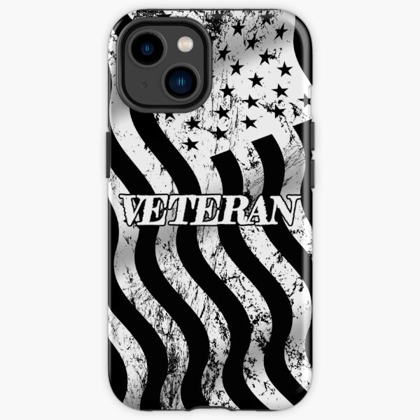 USA Veteran - white vintage 00001 iPhone Tough Case