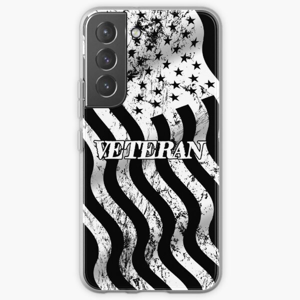 USA Veteran - white vintage 00001 Samsung Galaxy Soft Case