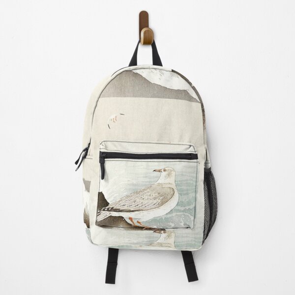 Item preview, Gull on rock (1900 - 1910) by Ohara Koson without white border. designed and sold by CristalleLisa.