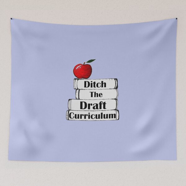 Item preview, Ditch the Draft Curriculum Classic T-Shirt designed and sold by HenrySoysa.