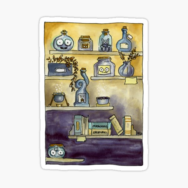 Item preview, Magician's shelves designed and sold by AnniundHanni.